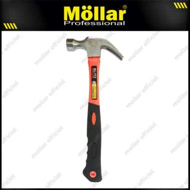 BLITZ Palu Kambing 16 Oz Gagang Fiber - Martil 16oz Claw Hammer