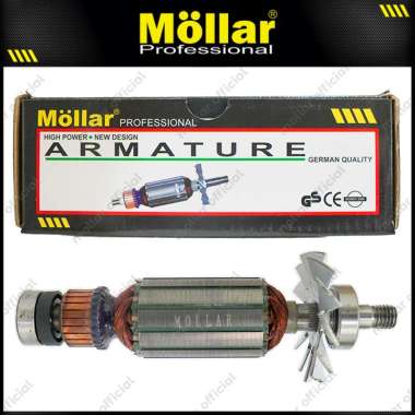 MOLLAR EP2900 Armature Angker Rotor Mesin Serut Kayu Pasah Planner