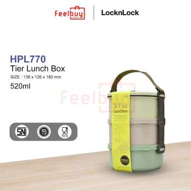 LOCK & LOCK HPL770 Tier Lunch Box 520ml