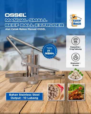 Alat Cetak Bakso Cetak Cilok Cetak Pentol Kue Manual 10 Lubang Ossel