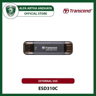 Transcend External SSD ESD310C [BLACK] 128GB