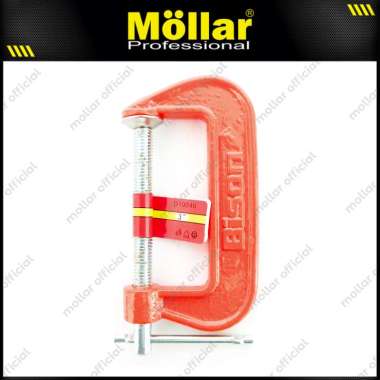 BISON D10040 Klem C 3" Alat Penjepit Kayu Catok Clamp G Light Duty