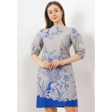 Batik Arjunaweda Sackdress Cendrawasih 2 19171033 Wanita - Biru M Biru