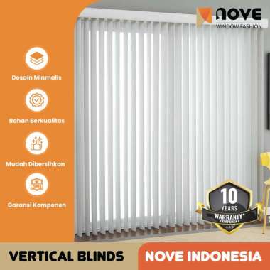 Nove Vertical Blind Indoor Dimout - Blok Cahaya - Gorden DS - 03
