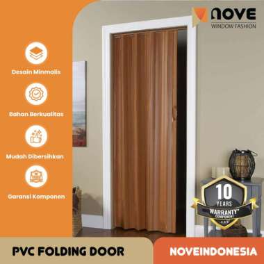 Nove Pintu Lipat Pvc Folding Door - Penyekat Ruangan T2.40 ZD-05