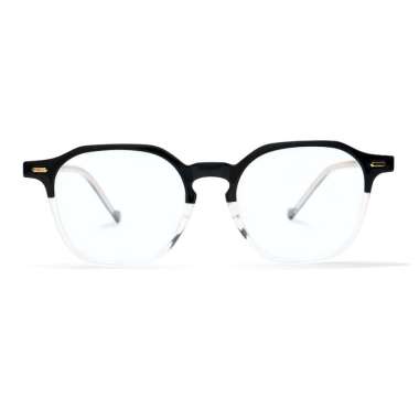 Kacamata Optika Lunett - Hugh Black Clear