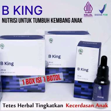 B KING BKING Original Kemasan Terbaru 1 Box isi 1 Botol