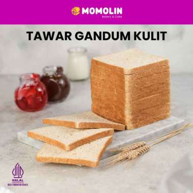 Roti Tawar Gandum Ori Murah - Roti Tawar Gandum Kulit Awet - Roti Tawar Enak Halal Momolin Bakery
