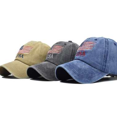 FG Topi Baseball USA Topi Sport Golf Hat Cap Casual Import Pria Wanita Unisex Snapback Hat Distro Fa