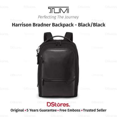 TUMI Harrison Bradner Backpack - Black/Black