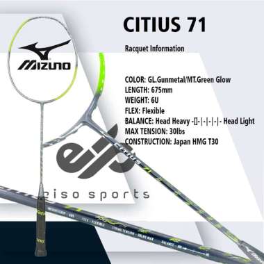 Raket Badminton Mizuno Citius 71 Bulutangkis