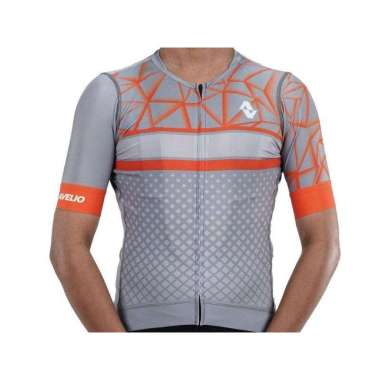 Avelio Jersey Pendek Roadbike Corza Orange (M)