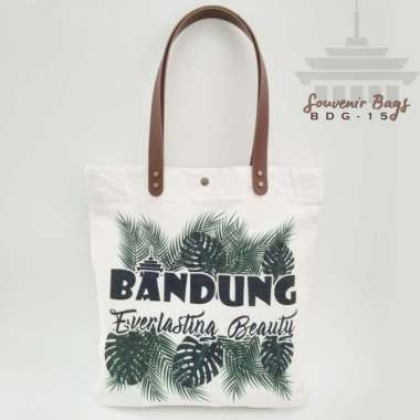Tote bag Canvas oleh oleh Bandung Tas Souvenir Bandung BDG-15