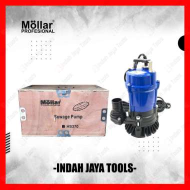 MOLLAR HS370 Pompa Celup 2 Inch Air Kotor Bersih Keruh Sungai Pump