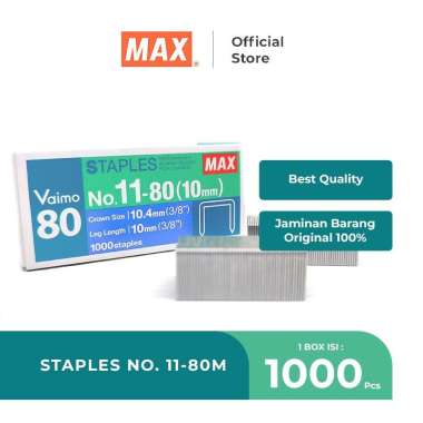 MAX Isi Staples Vaimo 80 - Tipe 11-10mm