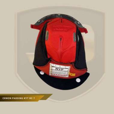 KYT RC Seven RC7 Crown Pad Helm Semua Ukuran
