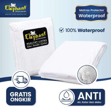 Elephant Matras Protector Waterproof 25cm 6D 90 x 200