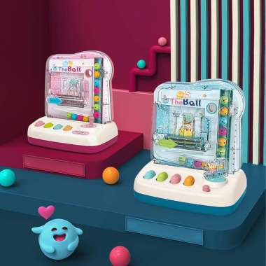 OEM ONE-M339 Mainan Edukasi Roll The Ball Mesin Mainan Bola Otomatis Elektronik ada Musik Lampu / Ma