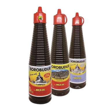 Borobudur - KECAP Berbagai Varian - BOTOL KECIL MANIS