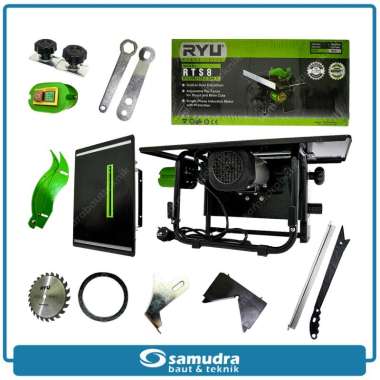RYU RTS8 Mesin Gergaji Meja 8" Potong Kayu Triplek Circular Table Saw