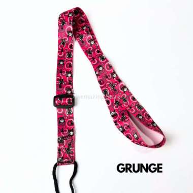 Strap Ukulele / Gitarlele Kuat dan Elegan - PREMIUM QUALITY - MOTIF GRUNGE Grunge