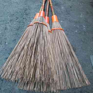 Sapu Lidi Gagang Kayu Sapu Lidi Oval Sapu Lidi Berkualitas