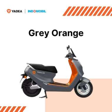 Sepeda Motor Listrik Yadea G6 [OTR Cirebon] GREY ORANGE