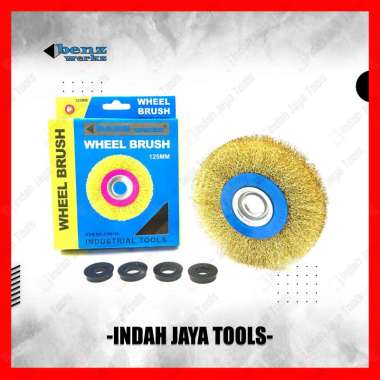 BENZ Sikat Kawat Piring Gerinda Duduk 5 Inch Circular Wire Brush 125mm