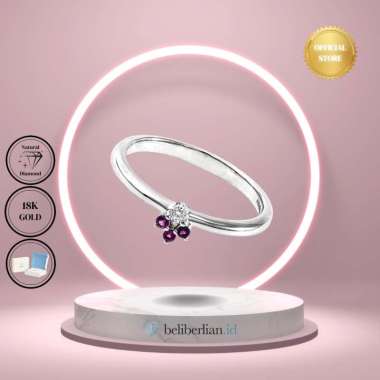 Amelia Ring - Cincin Berlian Asli Eropa