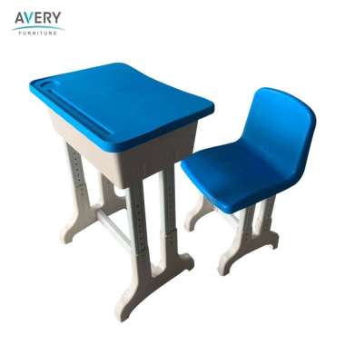 Meja Belajar SD006 / Set Meja Belajar + Kursi / Meja belajar Anak - SD006 Biru