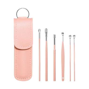 OEM SK-C571-C572 PART 2 Alat Pembersih Telinga Korek Kuping Ear Wax 6 In 1 / Set Paket Pembersih Kot