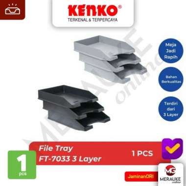 KENKO File Tray FT-7033 3 Susun