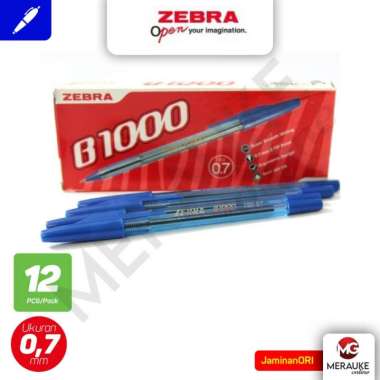 ZEBRA B1000 Blue
