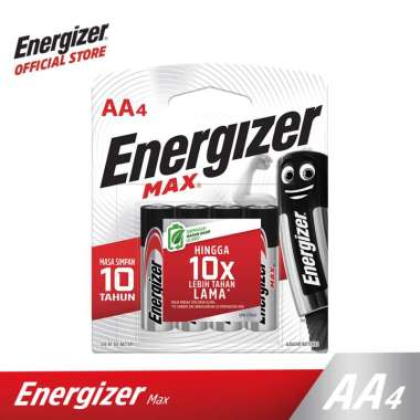 Baterai Energizer Alkaline Max AA BP4