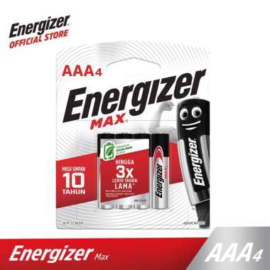Baterai Energizer Alkaline Max AAA BP4
