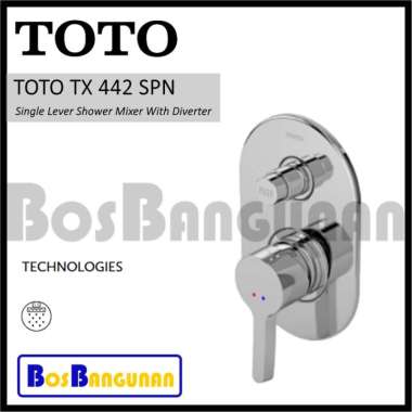 Keran Shower Tanam TOTO TX442SPN Mixer Shower Faucet TOTO TX 442 SPN / Kran Shower Tanam TOTO