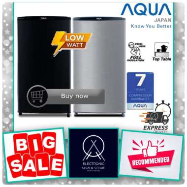 KULKAS FREEZER ES BATU / ASI 4 RAK AQUA S4 FAST FREEZING EXTRA LOW WATT