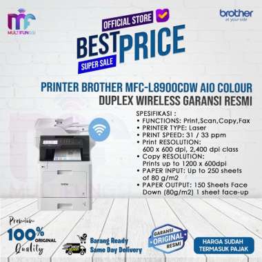 Brother MFC-L8900CDW Printer Laser Warna Multifungsi