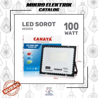 Lampu LED Sorot Cahaya 100 Watt putih