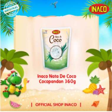 Promo Harga Inaco Nata De Coco Cocopandan 360 gr - Blibli