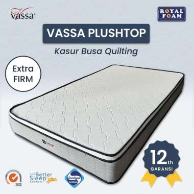 Kasur Busa Vassa Plushtop 25 cm / Kasur Busa Quilting / Single size 90 X 200