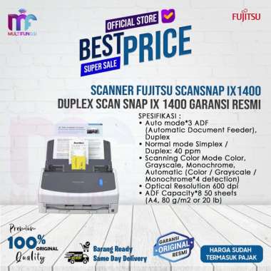 Scanner Fujitsu / Ricoh ScanSnap IX1400 Duplex Scan Snap IX 1400
