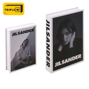 Triple W Buku Nordic Dummy Book Pajangan Dekorasi Rumah Jil Sander