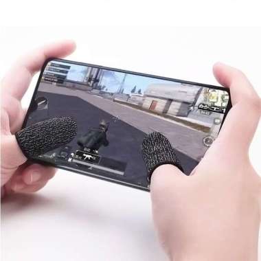 Sarung tangan jempol gaming main game/ jari gamer anti keringat basah / gamers evos rrq ff ML murah