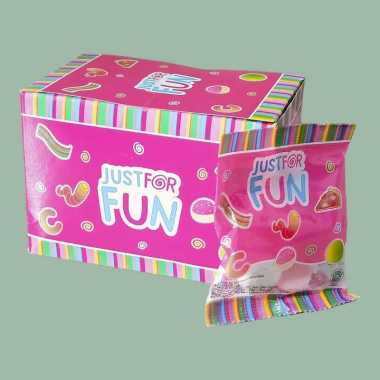 1 Box - Yupi Just For Fun Jelly Gummy Candy [12 pcs]
