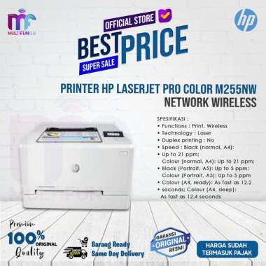 Printer HP Laserjet Pro Color M255nw - Network Wireless