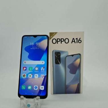 Oppo A16 Ram 3/32Gb second murah Hp+Cas