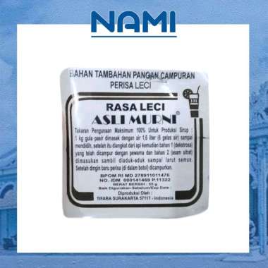 Bahan sirup MURNI rasa leci