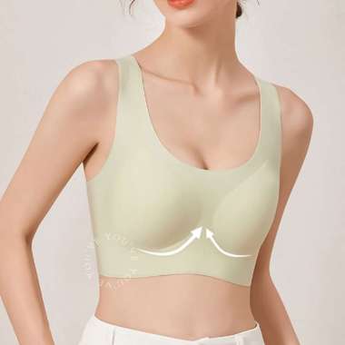 Youโve ( YouHave ) BH Bra Wanita Seamless Super Premium Jumbo Sport Bra Wanita Tanpa Kait Kawat Busa