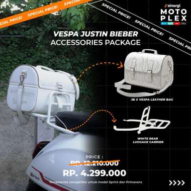 Vespa x Justin Bieber Accessories Package B